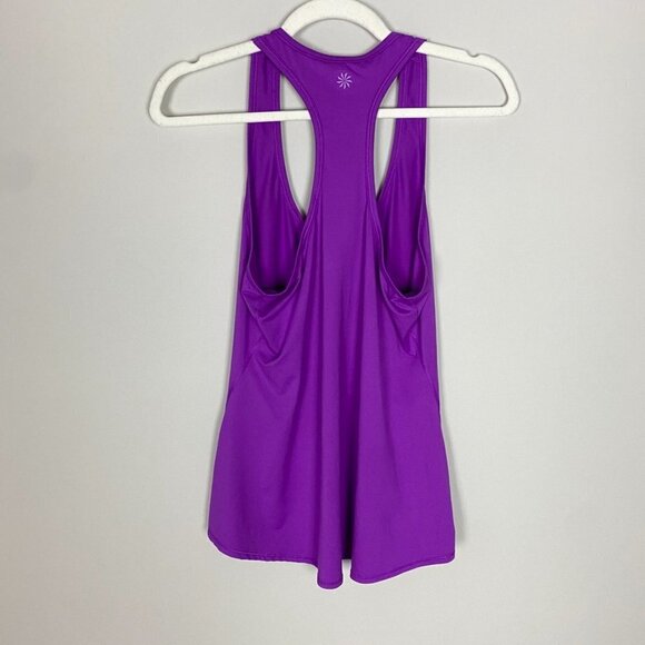 Athleta Chi Unstinkable Racerback Tank Top Active Workout Purple Womens Small - Picture 5 of 6